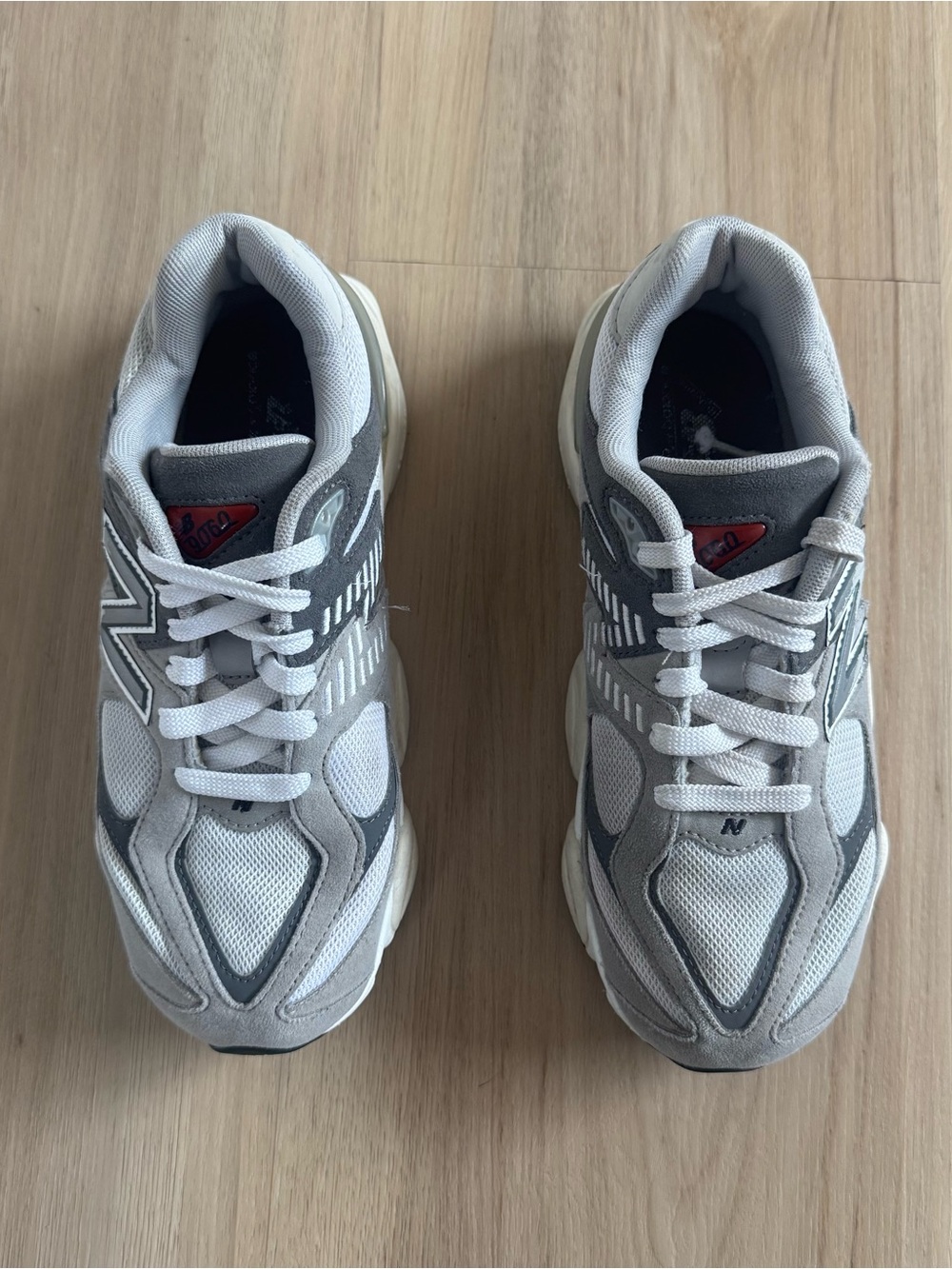 Women’s New Balance 9060 Rain Cloud Grey Sz 6 GC9060GY - Picture 5 of 6